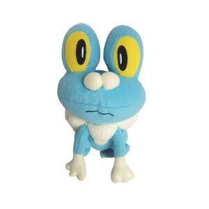 Tomy Pokémon Froakie Plush Toy 8" Blue & Yellow Stuffed Animal Collectible